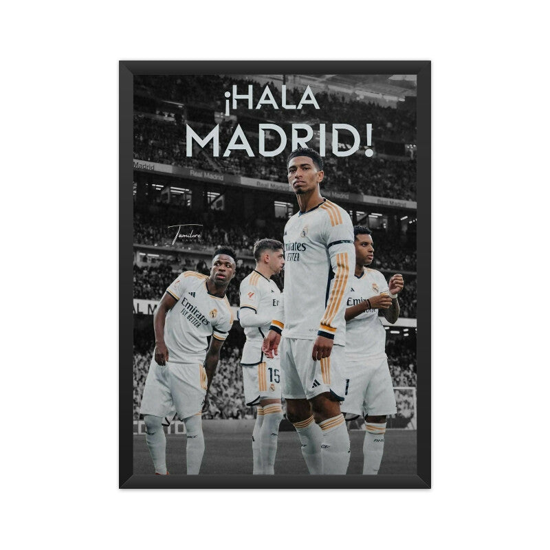 Hala Madrid Poster