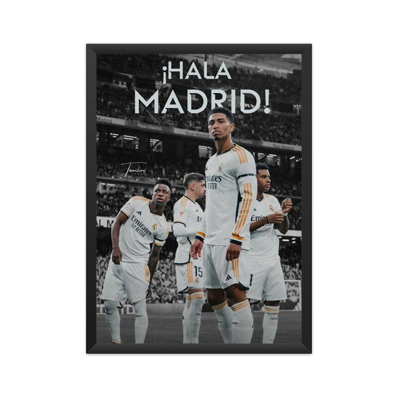 Hala Madrid Poster
