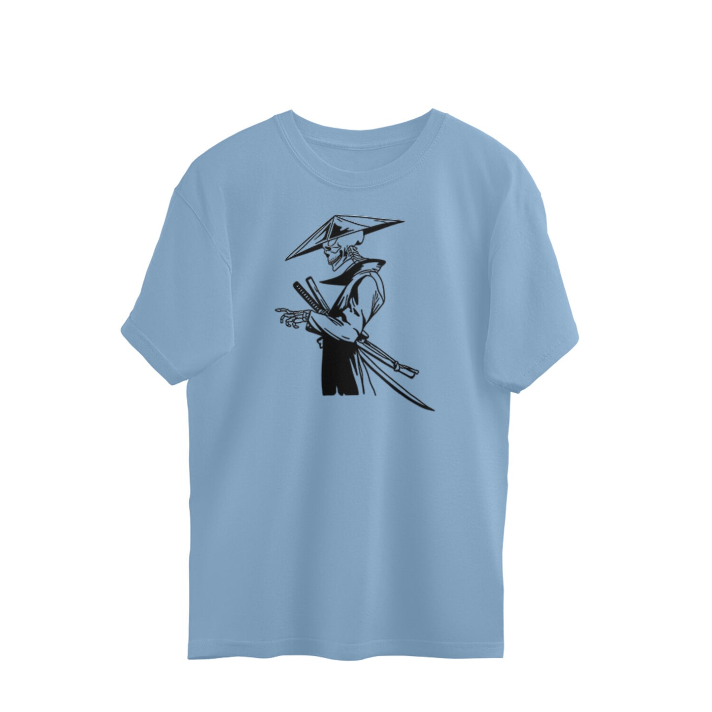 Skeleton Samurai Oversized Tee