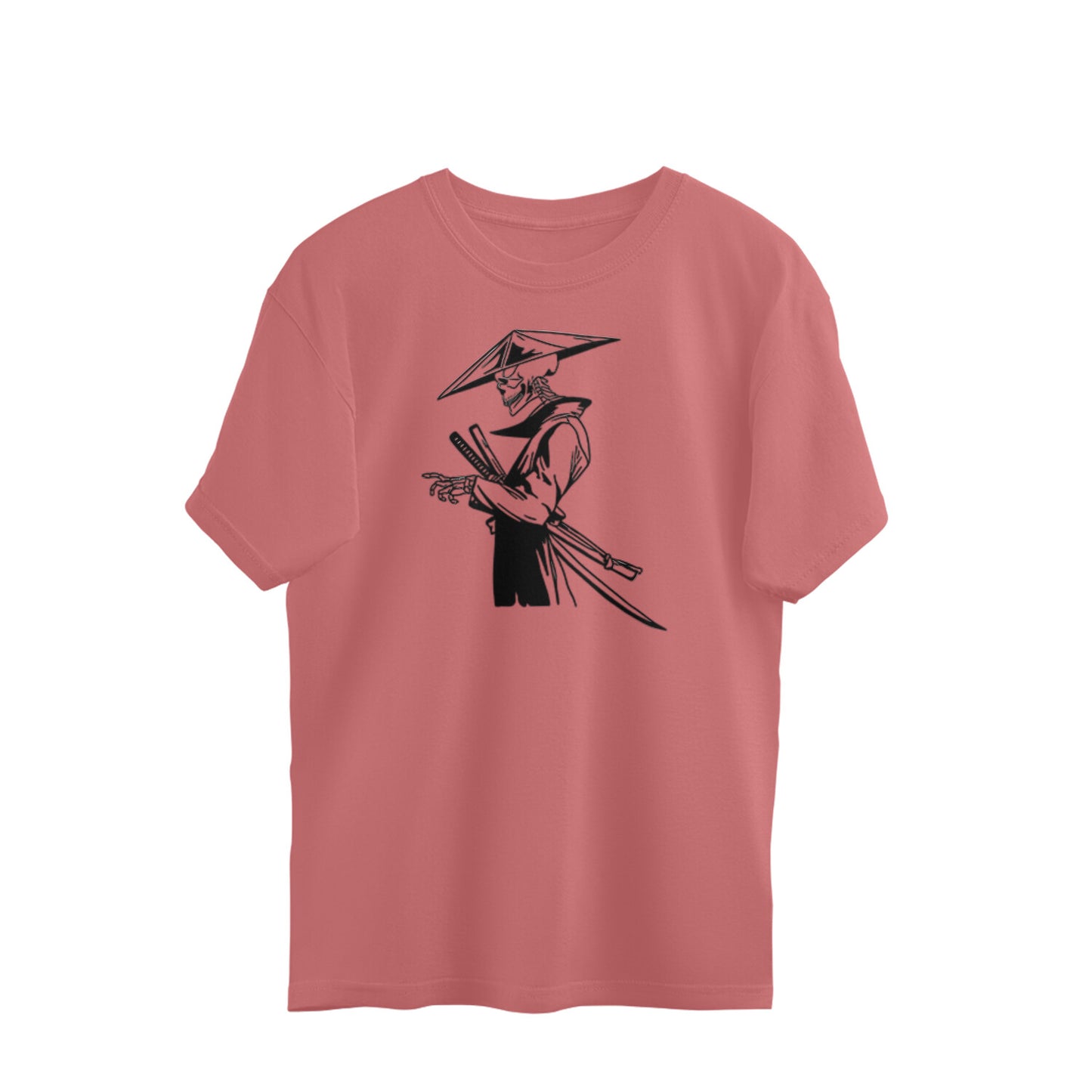 Skeleton Samurai Oversized Tee