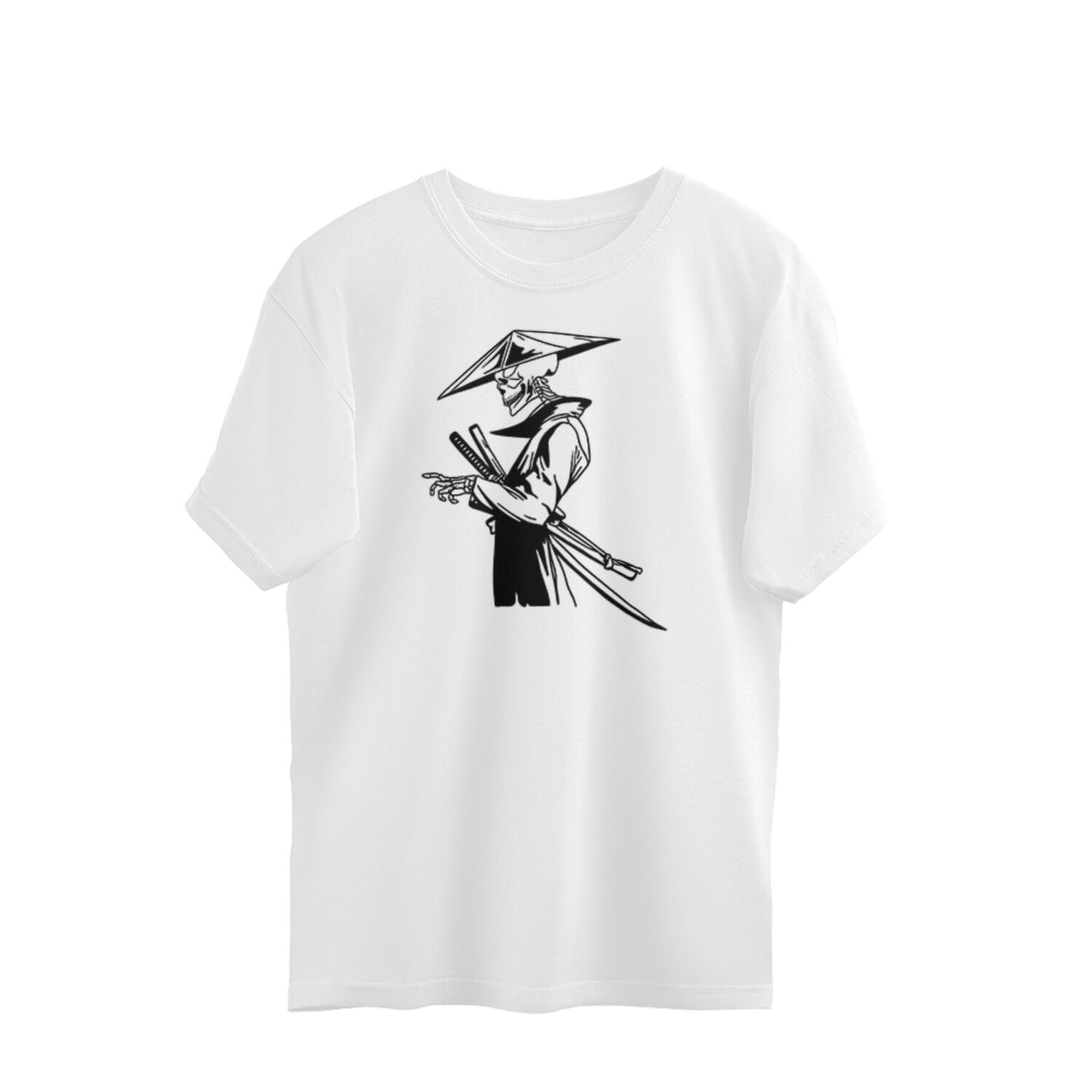 Skeleton Samurai Oversized Tee