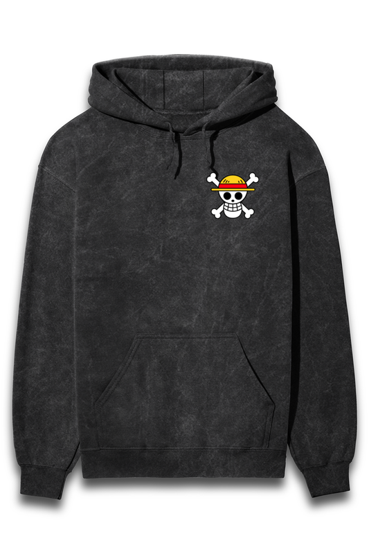 Luffy Gear 5 Acid Wash Hoodie