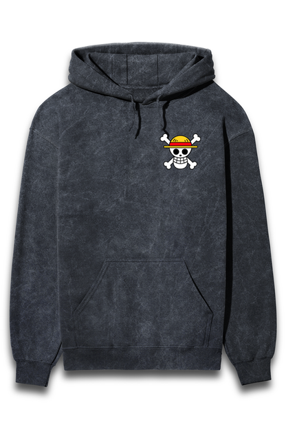 Luffy Gear 5 Acid Wash Hoodie