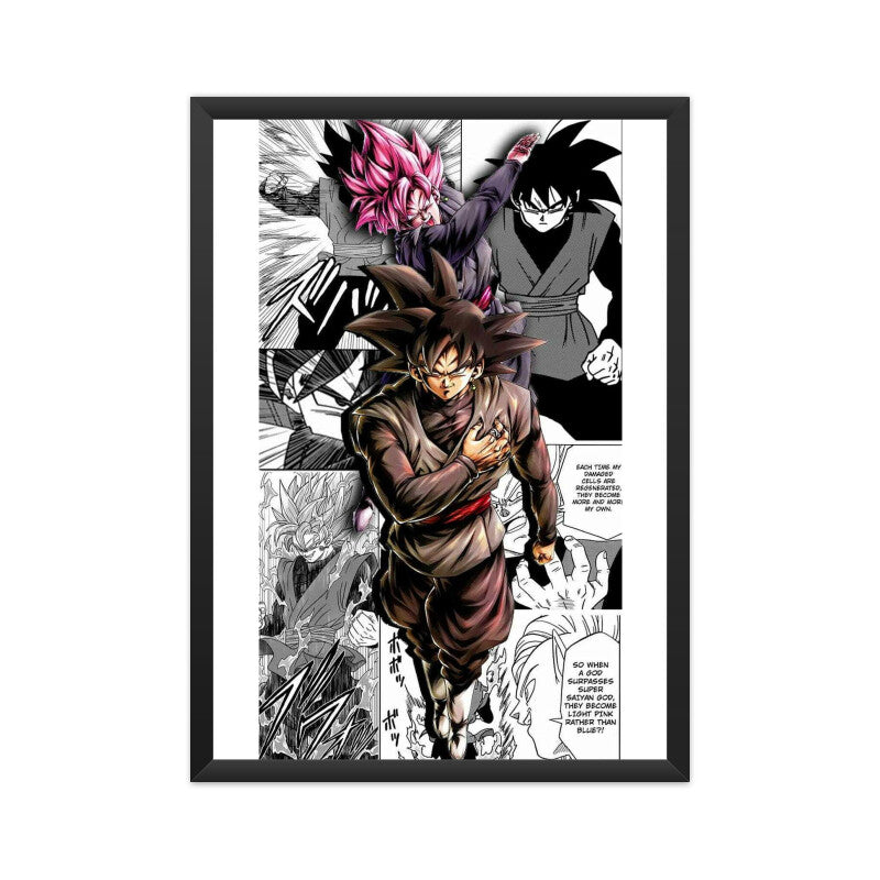 Black Goku Poster