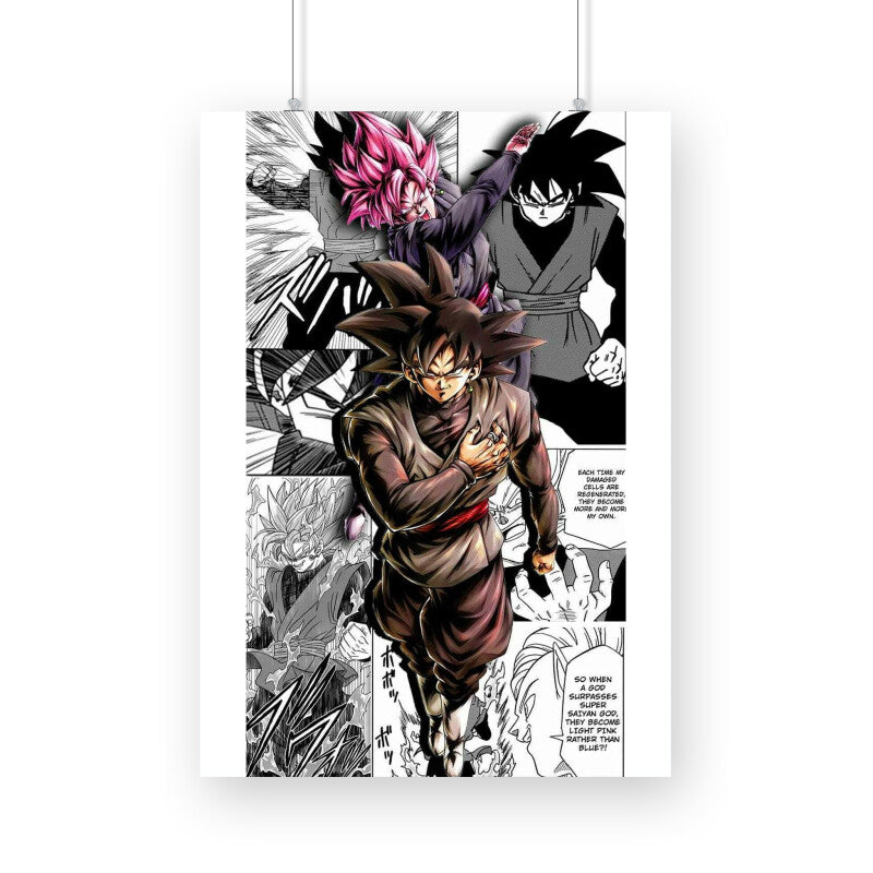 Black Goku Poster