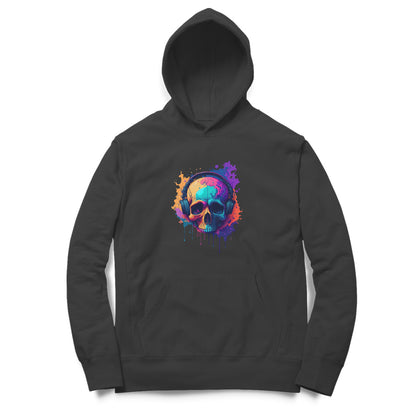 Coloured-Skull Hoodie