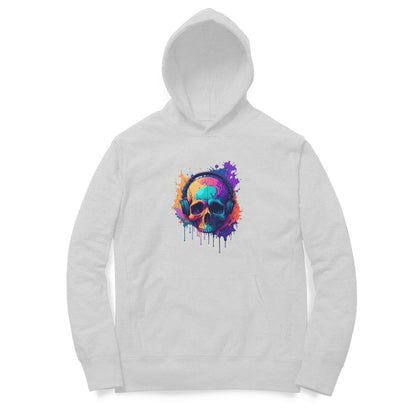Coloured-Skull Hoodie