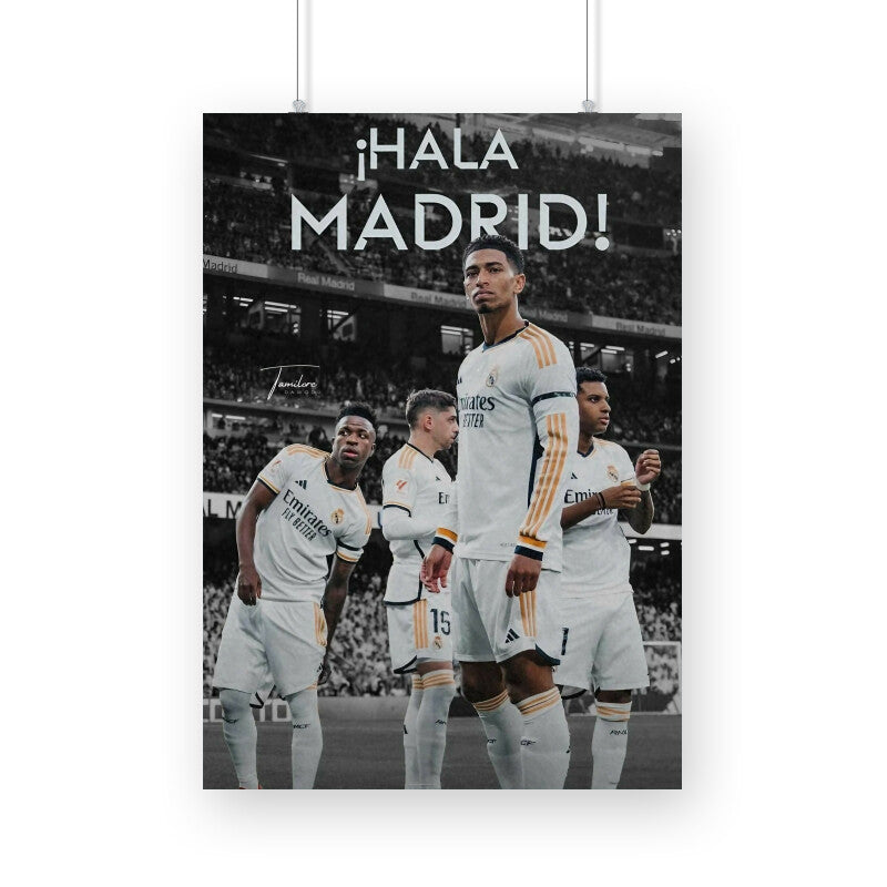 Hala Madrid Poster